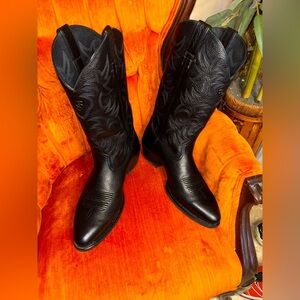 Ariat Men’s Heritage R Toe Western Boot Black 13D​​
